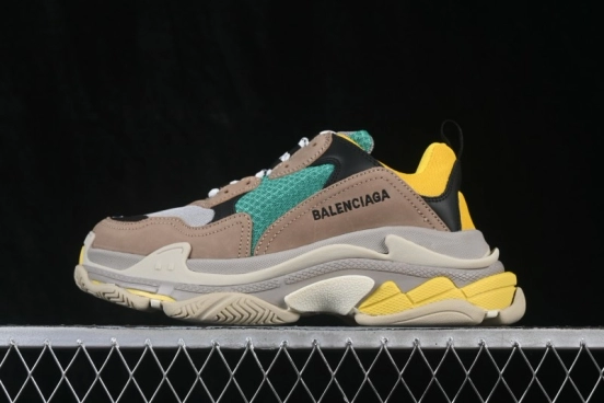Balenciaga Triple S Retro Chunky Sneakers with Multi-Layer TPU Sole - W09E19010