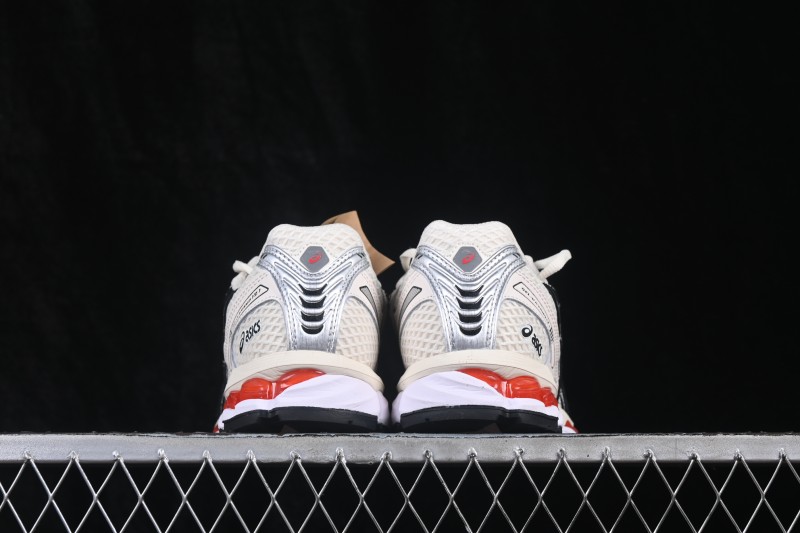 Asics Gel-Nimbus 12.1 Retro Running Shoes with Breathable Mesh and Cushioned Sole - 1203B103-100