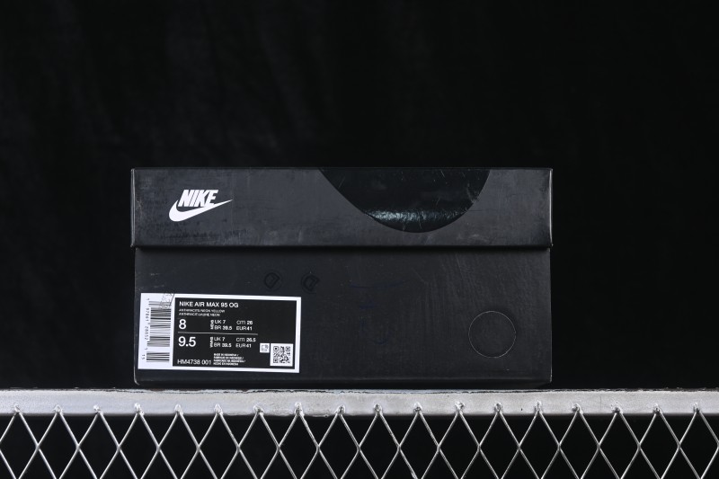 Nike Air Max 95 OG Retro Running Shoes with Air Cushioning - HM4738-001