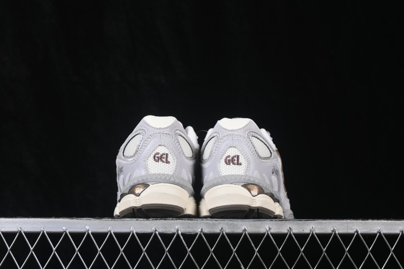 Asics Gel-NYC Retro Running Sneakers with Breathable Mesh and Suede Upper - 1203A383-114