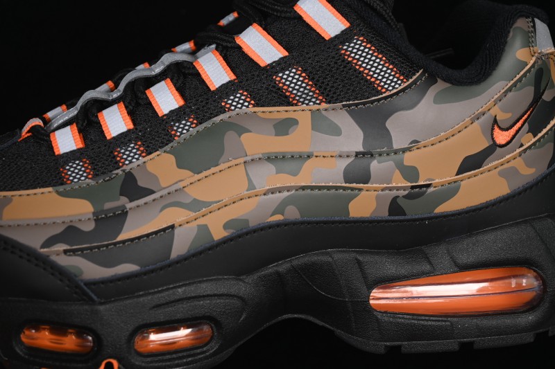 Nike Air Max 95 OG Retro Running Shoes with Cushioning Sole - HQ1973-001