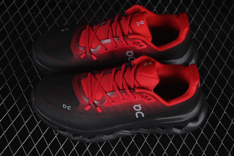 On Cloudtilt Comfortable Anti-Slip Low-Top Casual Urban Running Shoes Black Red - X.C3
