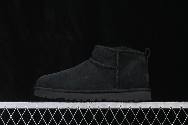 UGG Classic Ultra Mini Sheepskin Ankle Boots with Water-Resistant Treatment - 1116109
