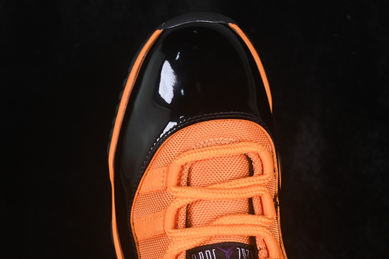 Nike Air Jordan 11 Retro AJ11 Patent Leather Black Yellow CT8012-700