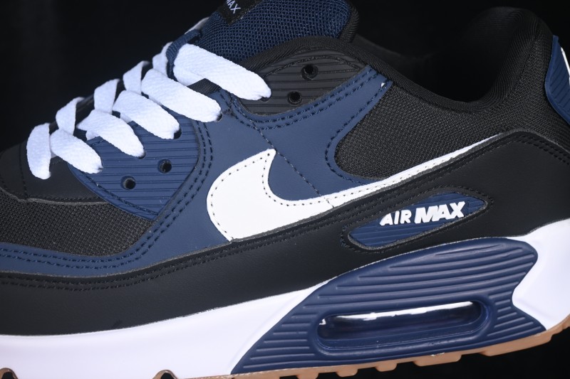 Nike Air Max 90 Retro Running Shoes with Visible Air-Sole Cushion - FB9658-400
