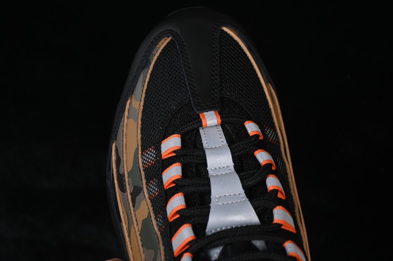 Nike Air Max 95 OG Retro Running Shoes with Cushioning Sole - HQ1973-001