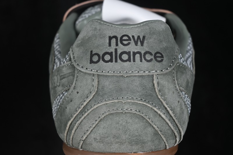 MiuMiu x New Balance 530 Low-Top Classic Retro Lifestyle Sneakers with Deconstructed Design and Dual Laces - AJD4