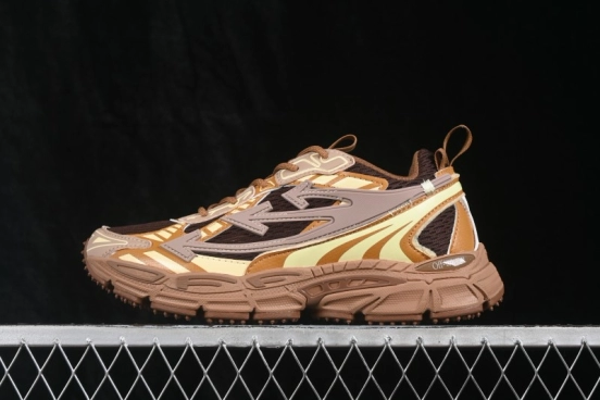 Off-White c/o Virgil Abloh Retro Running Shoes with Signature Design - AJF6