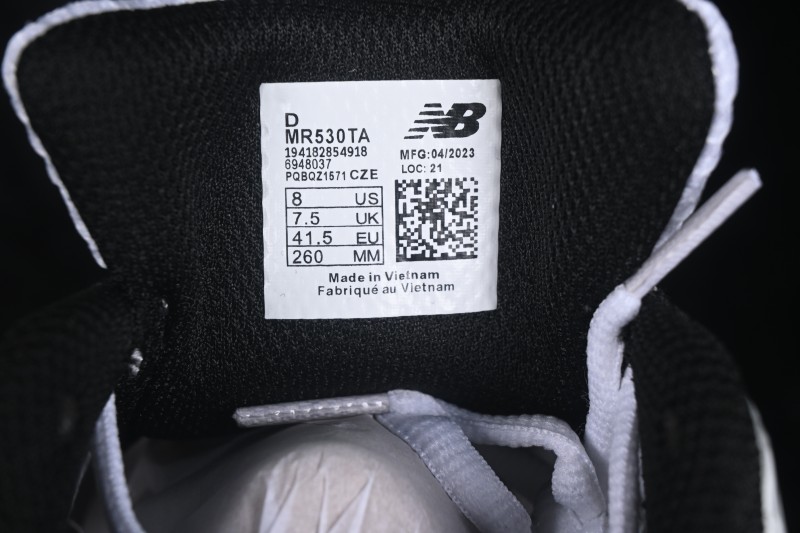 New Balance NB530 Retro Running Shoes with Cushioned Comfort - MR530TA