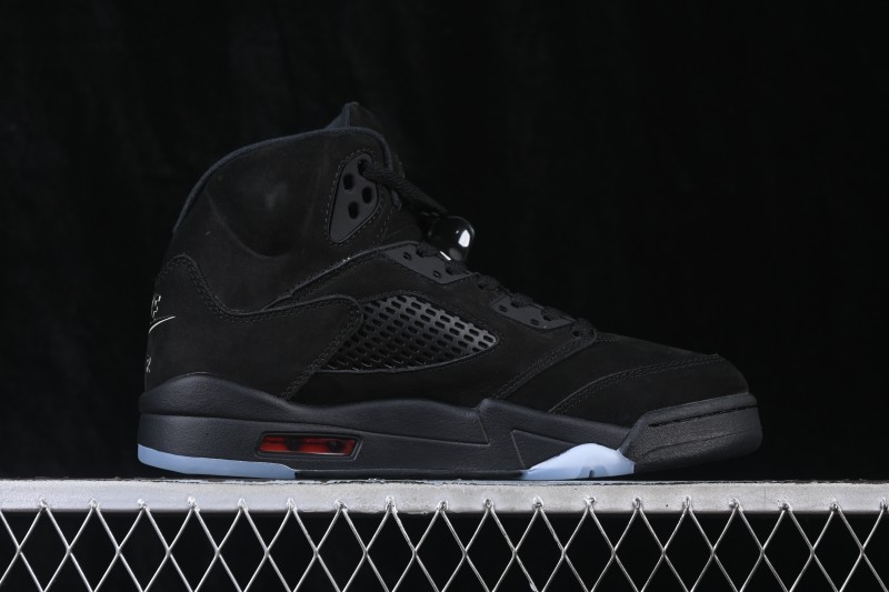 Air Jordan 5 Retro OG Halloween Black Glow-in-the-Dark Basketball Shoes - HQ7978-001