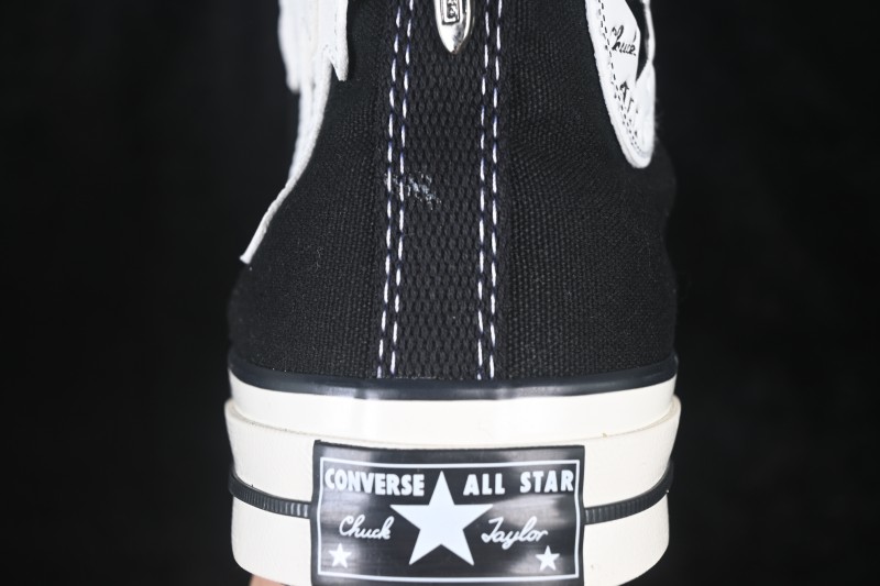 Converse Chuck 70s Chrome Hearts Collaboration High Top Canvas Shoes - 162058C