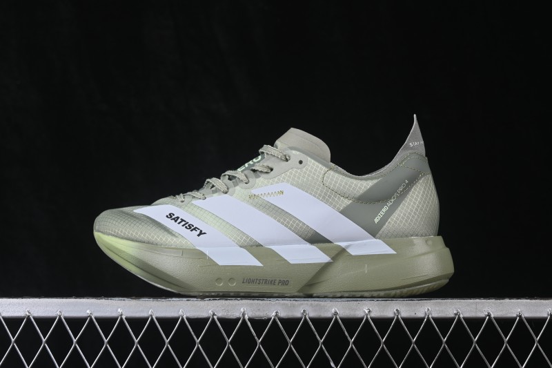 Adidas Adizero Adios 4 M Lightweight Breathable Low-Top Running Shoes - KH8441