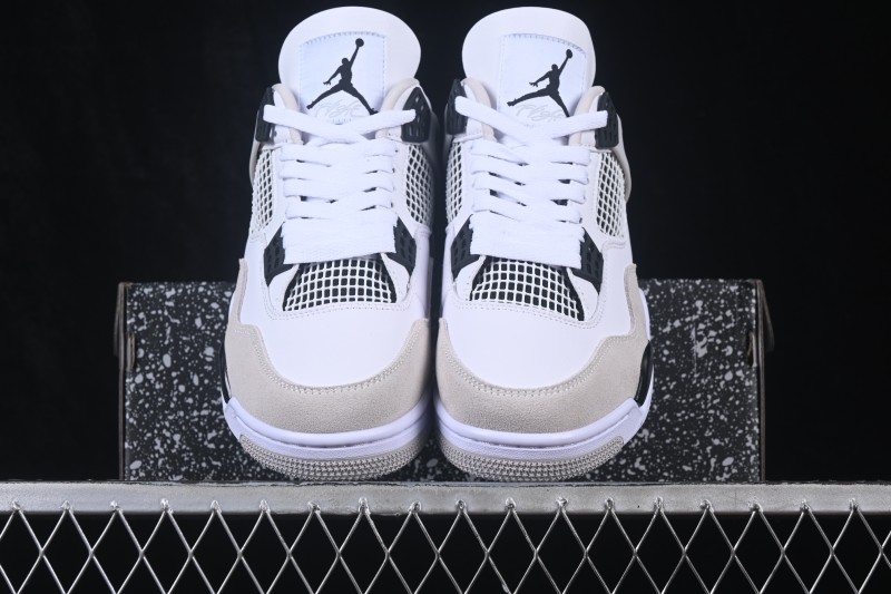 Nike Air Jordan 4 Retro Basketball Shoes Military Black - DH6927-111