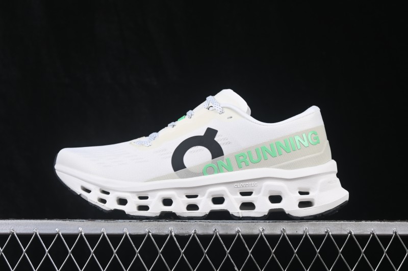 On Cloudmonster 3 On Running Comfort Anti-Slip Wear-Resistant Cushioned Running Shoes Ivory - Ivory