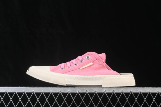 Balenciaga Paris Low Top Lace-Up Distressed Casual Sneakers - W3RC35590