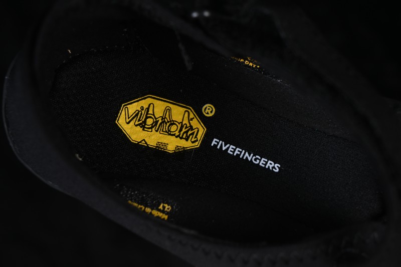 Vibram V-Soul Barefoot Training Quick-Dry Ballet Five-Finger Shoes - 18W7201 Black