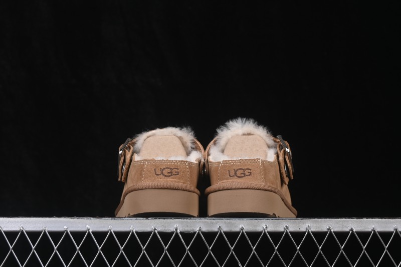 UGG Golden Family Solid Color Round Toe Slippers - 1180251 CHE