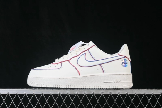 Nike Air Force 1 '07 Low Casual Skateboarding Shoes with Full-Length Air Cushion - IR1968-133