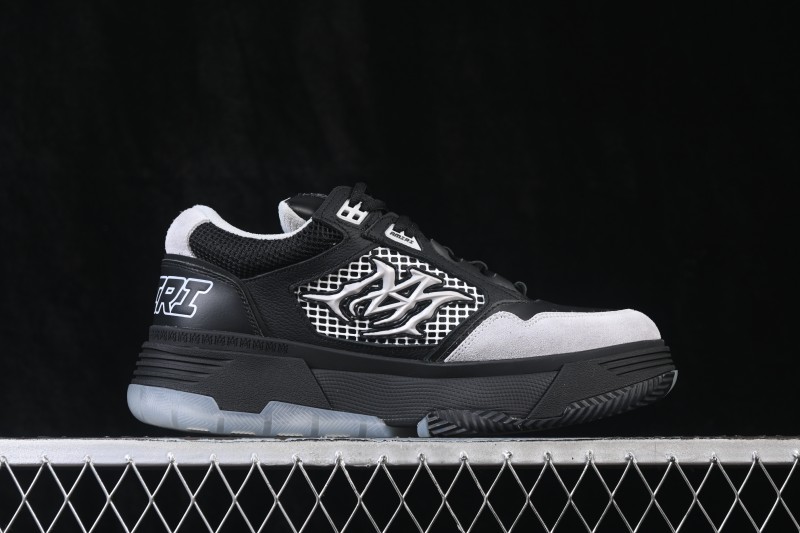 AMIRI MA-94 California Heritage Retro Chunky Low-Top Casual Sneakers - AMSNSN1027-271 Black