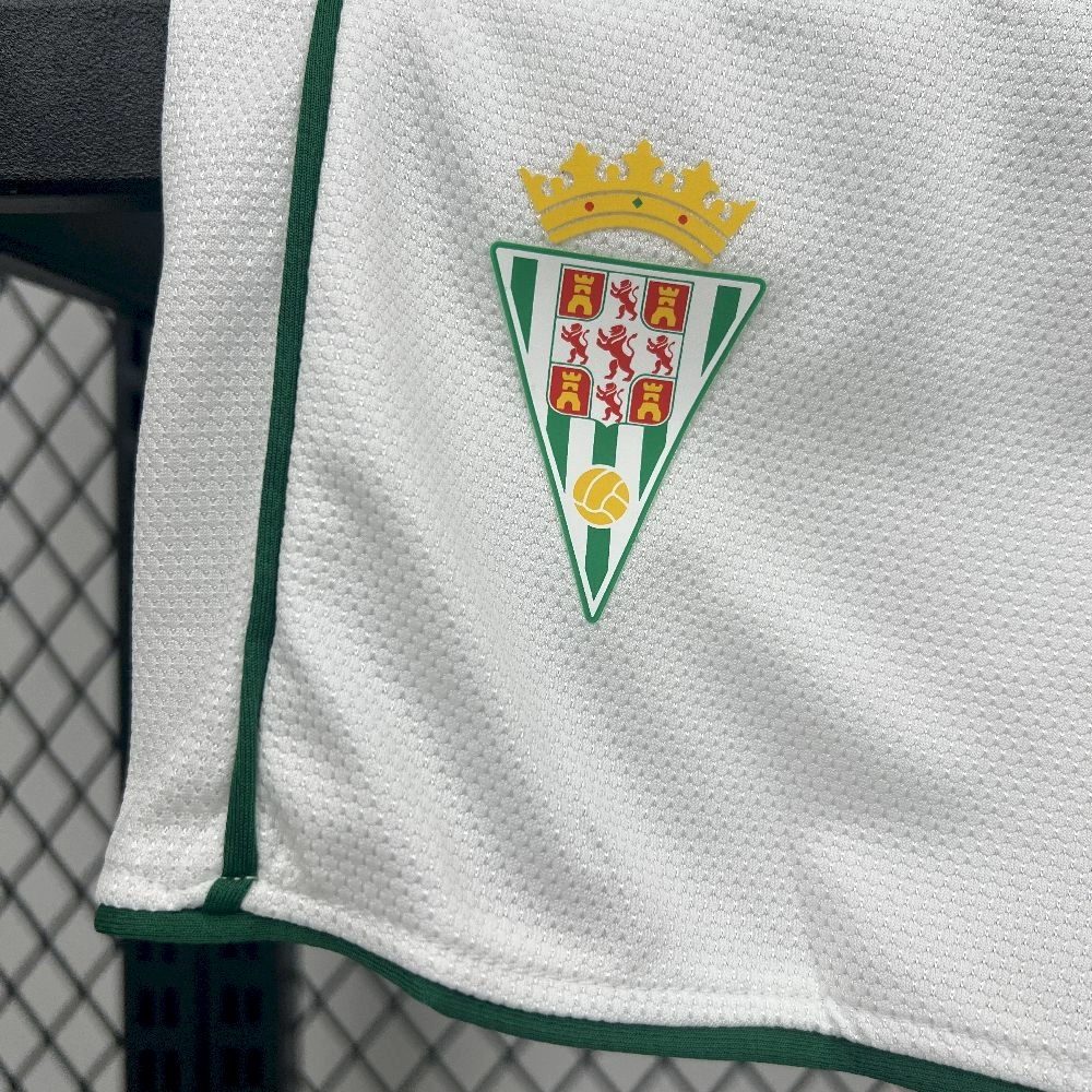 25/26 Kids Cordoba CF Home Jersey