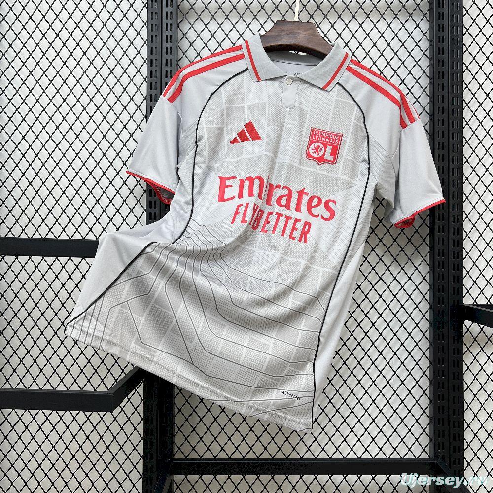 2025/26 Mens Olympique Lyonnais Third Jersey