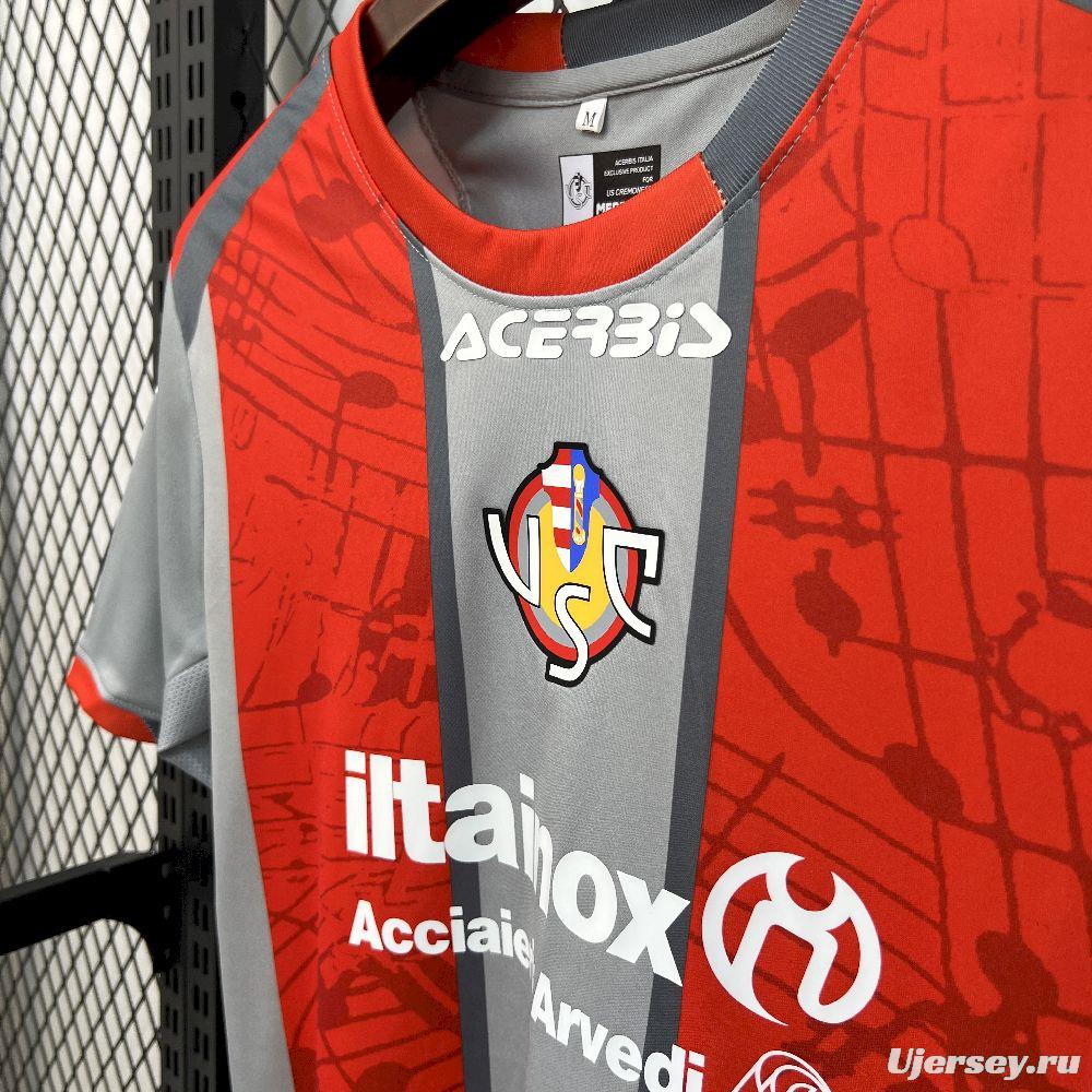 2025/26 Mens US Cremonese Home Jersey