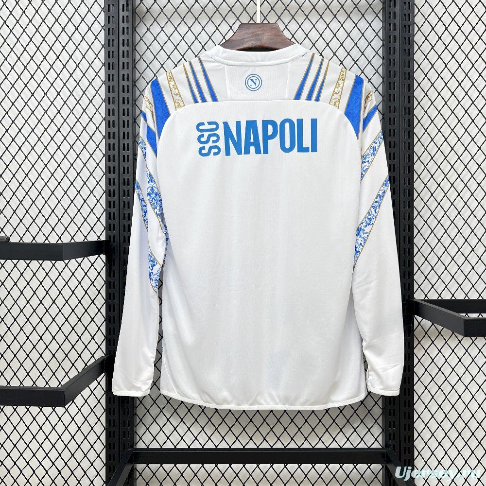 2025/26 Mens Napoli Pre-Match Long Sleeve Jersey