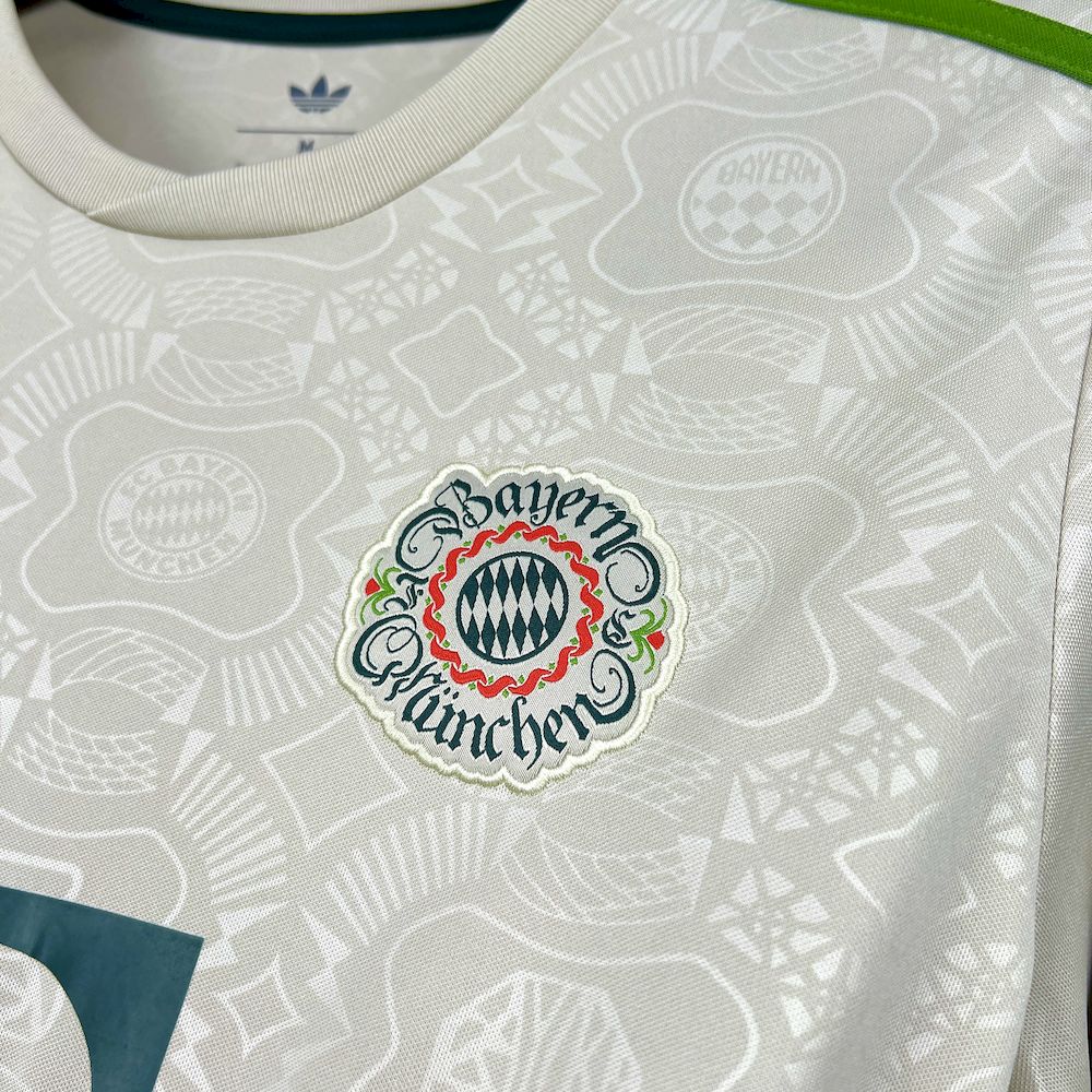 2025/26 Mens Bayern Munich Oktoberfest Long Sleeve Jersey
