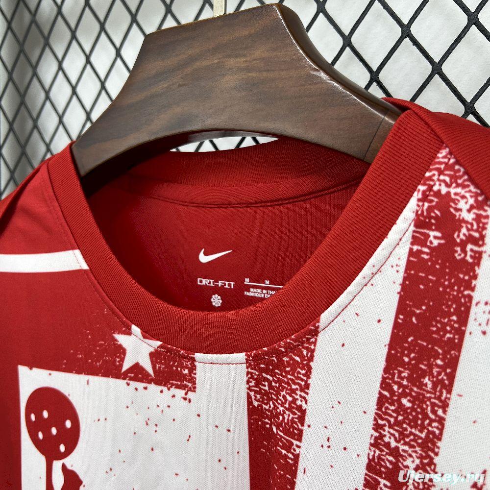 2025/26 Mens Atletico Madrid Pre-Match Jersey