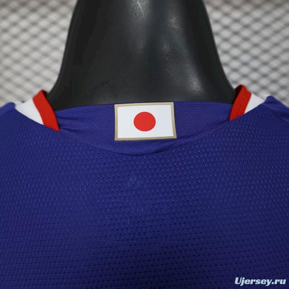 2026 Player Version Mens Japan World Cup Home Jersey