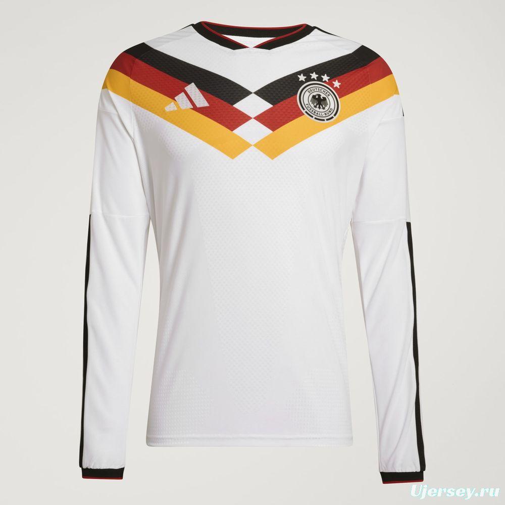 2026 Mens Germany World Cup Home Long Sleeve Jersey
