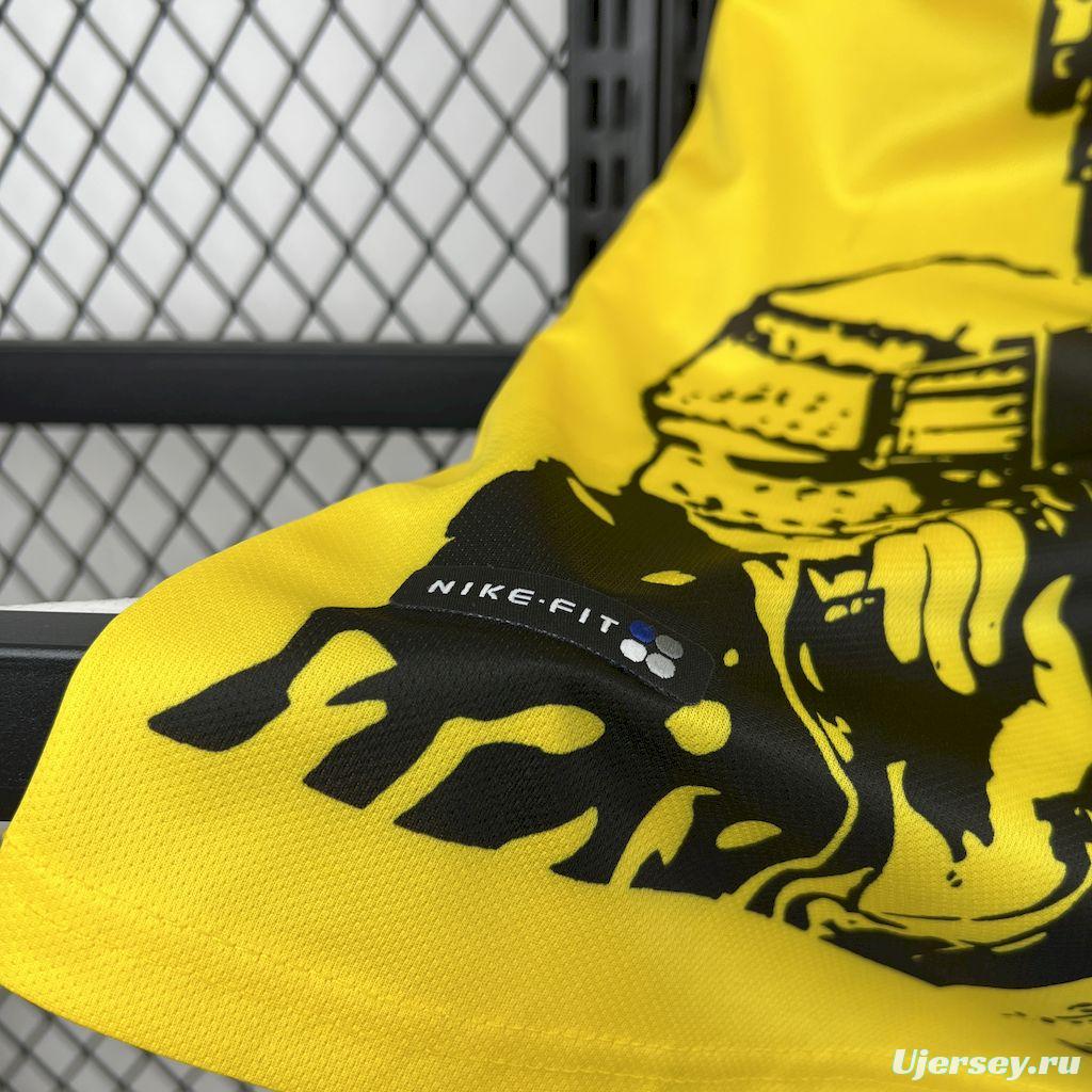 1998 Retro Brazil X Soldier Home Jersey