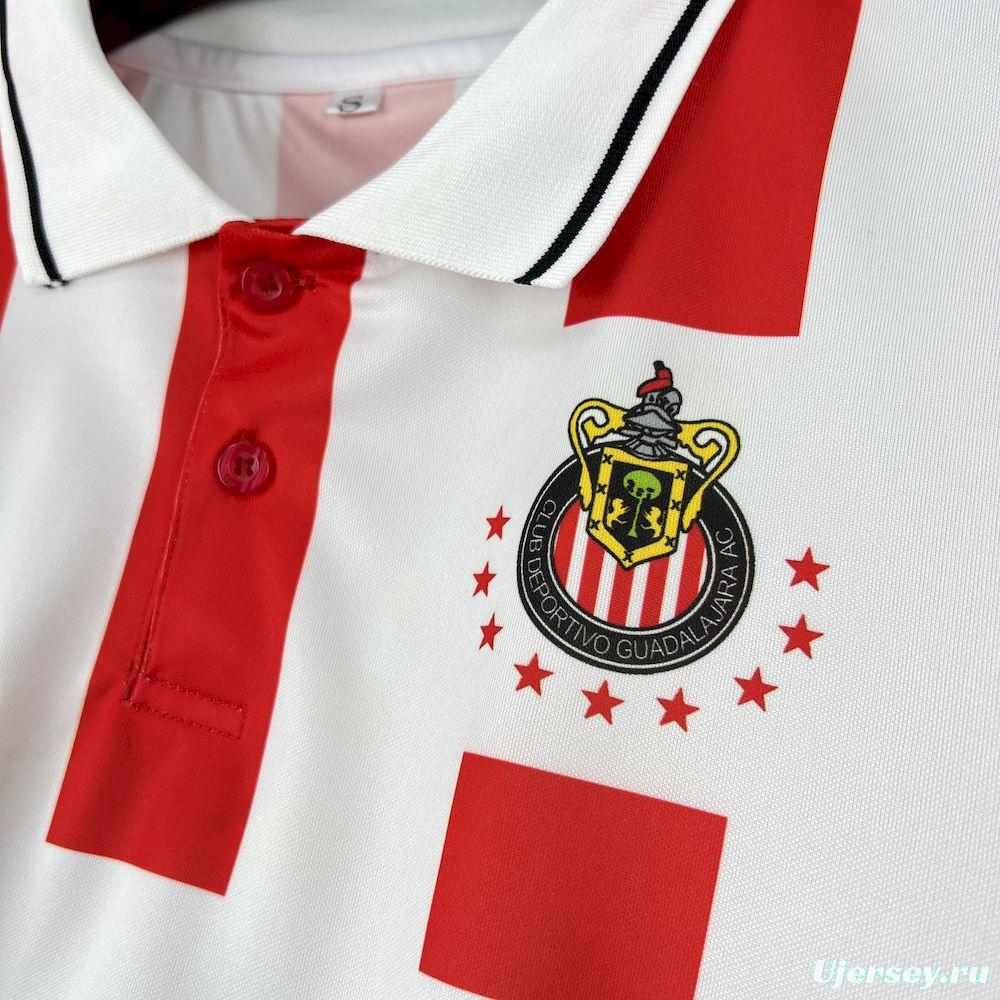 1994/95 Retro Chivas Guadalajara Home Jersey