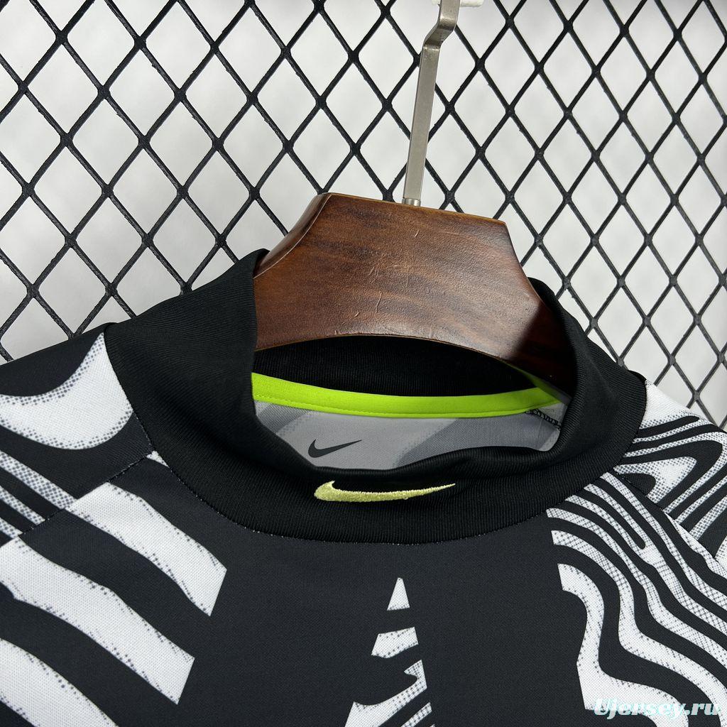 2026 Mens Brazil Hollywood Goalkeeper Long Sleeve Jersey