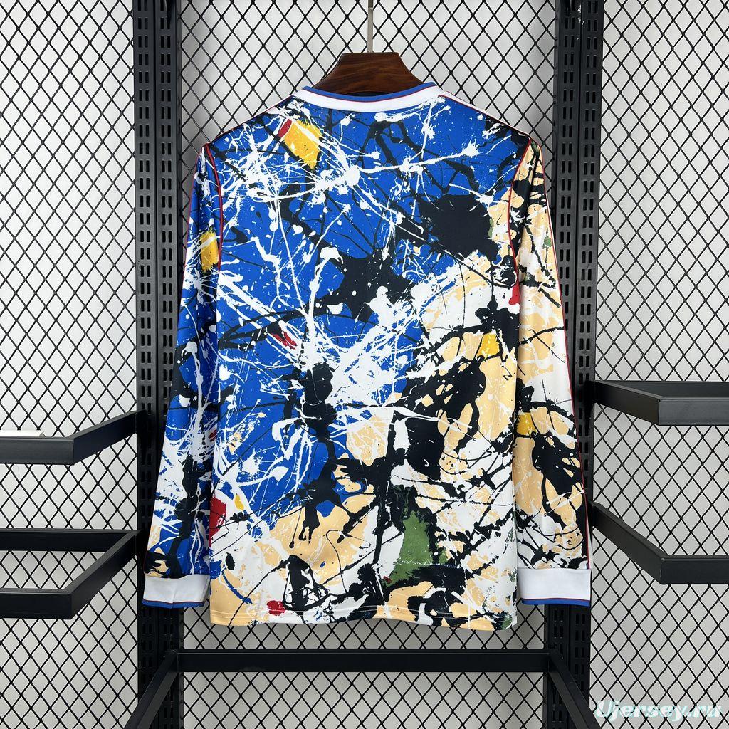 2025/26 Mens Manchester United X Stone Roses Long Sleeve Jersey