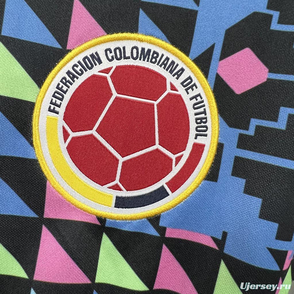 1990 Retro Colombia Goalkeeper Jersey