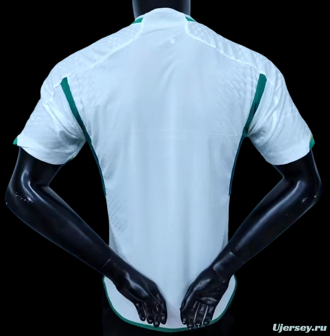 Player Version 2022 Algeria Home Jersey