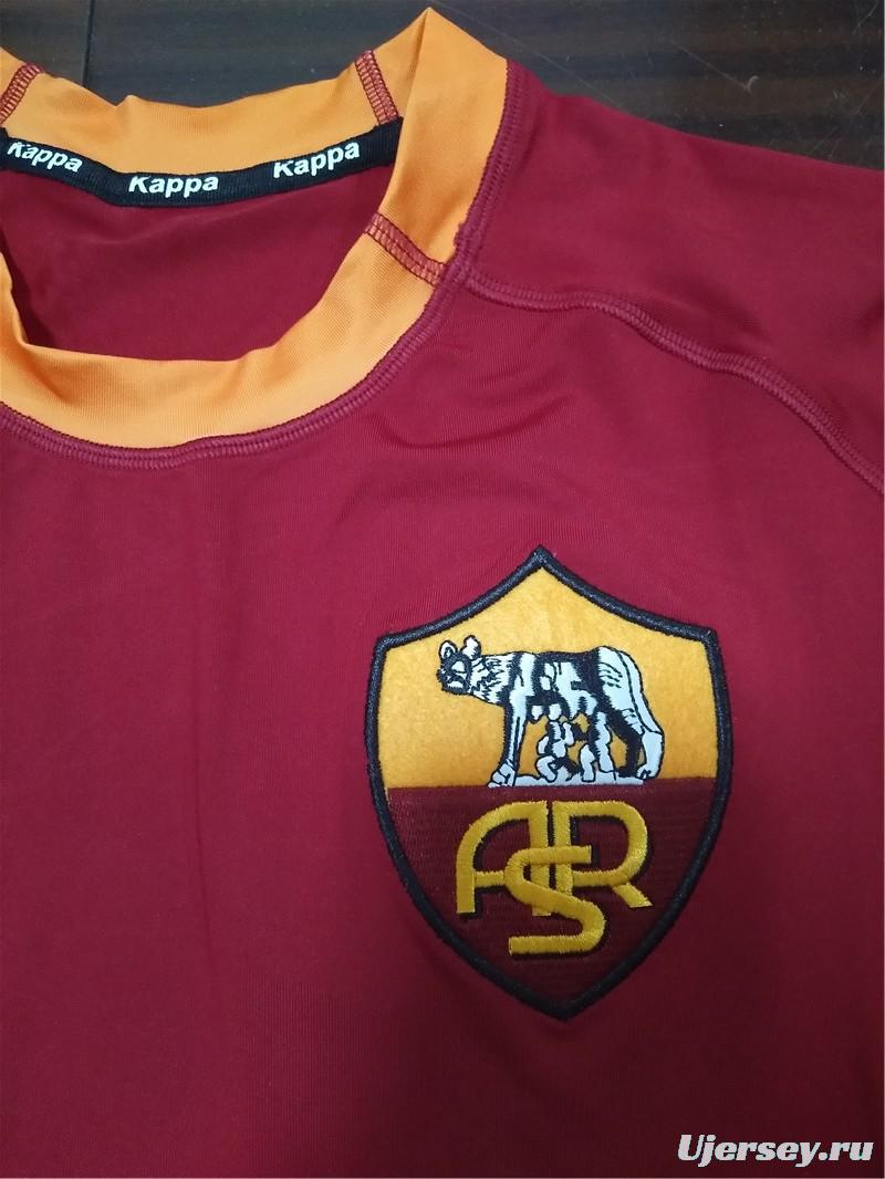 Retro 00/01 AS Roma Home Jersey