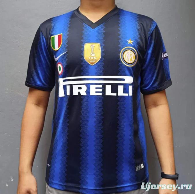 Retro 10/11 Inter Milan Home Jersey