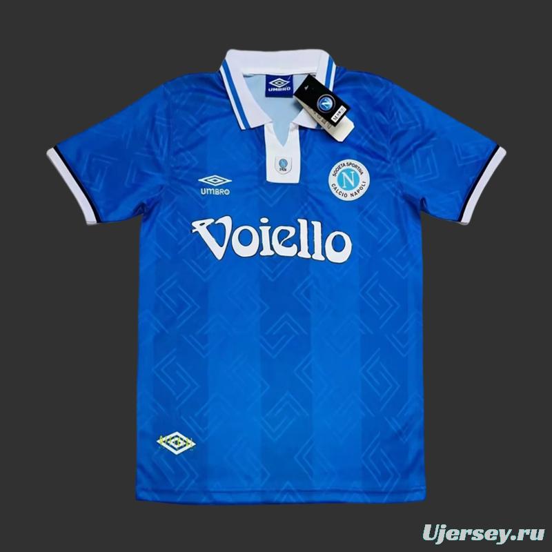 Retro 93/94 Napoli Home Jersey