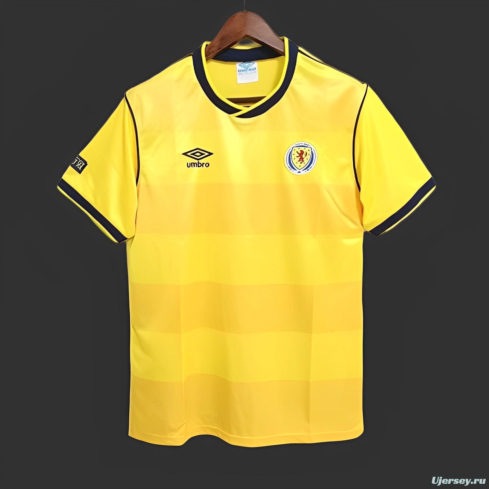 Retro 1986 Scotland Away Jersey