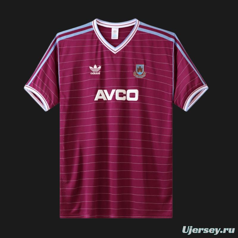 Retro 86/87 West Ham United Home Jersey