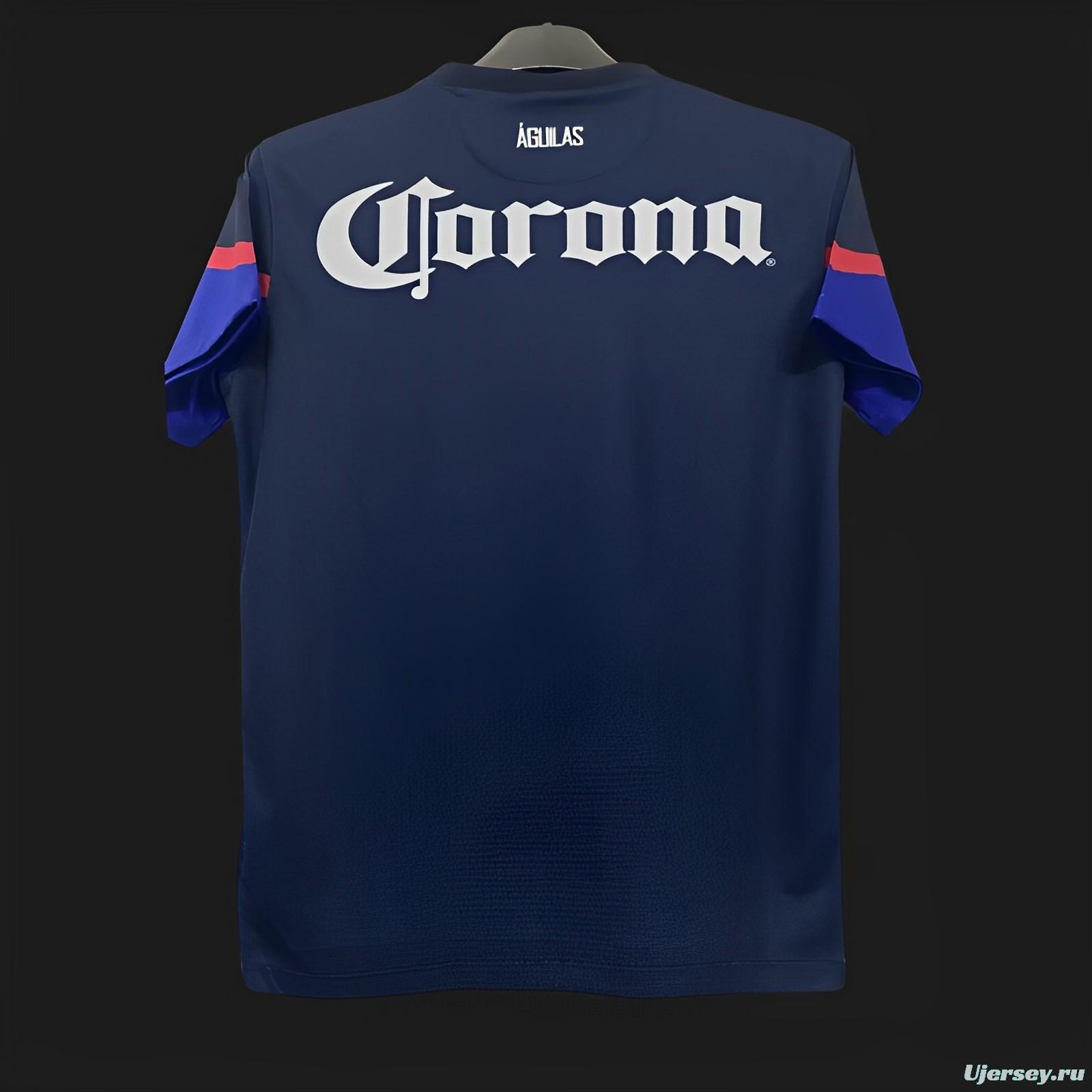 Retro 13/14 Club America Away Navy Jersey