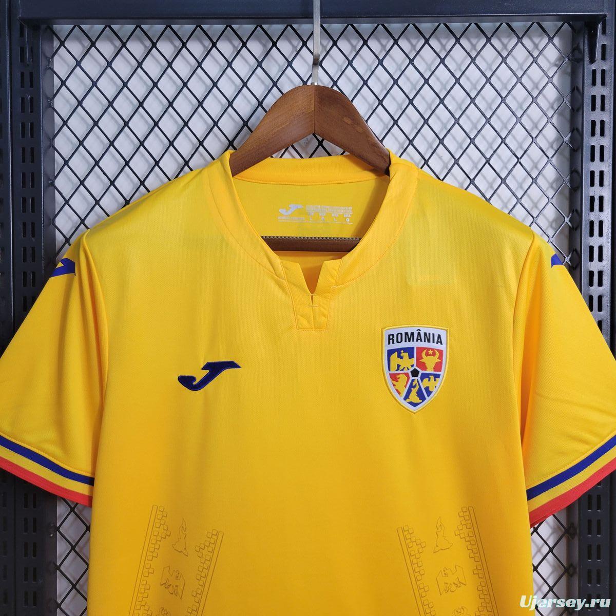 2023 Romania Home Jersey