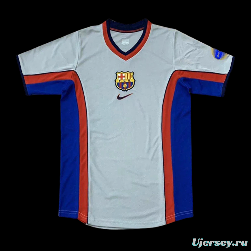 Retro 1999-01 Barcelona Away Jersey