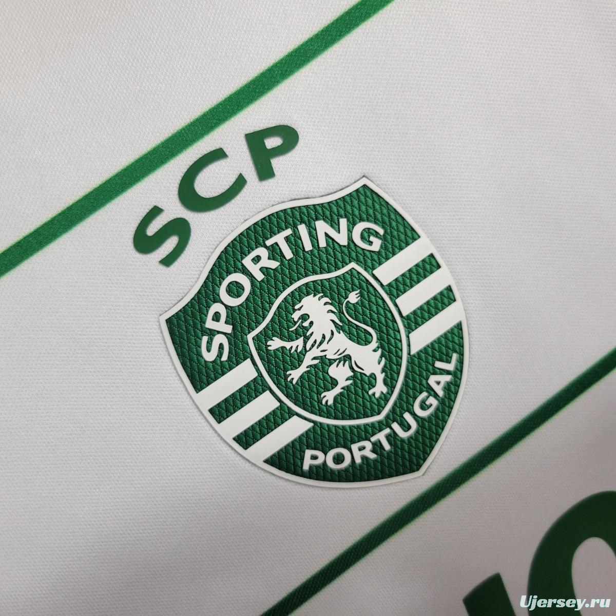 23/24 Sporting Lisbon Away White Jersey