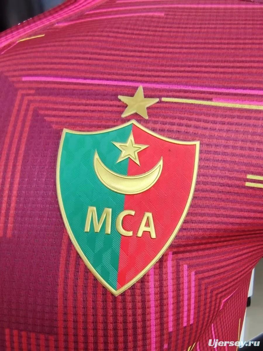 23/24 Player Version 23/24 MCA Away Red Jersey