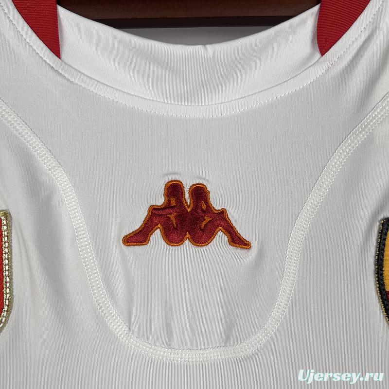 Retro 01/02 Roma Away Jersey