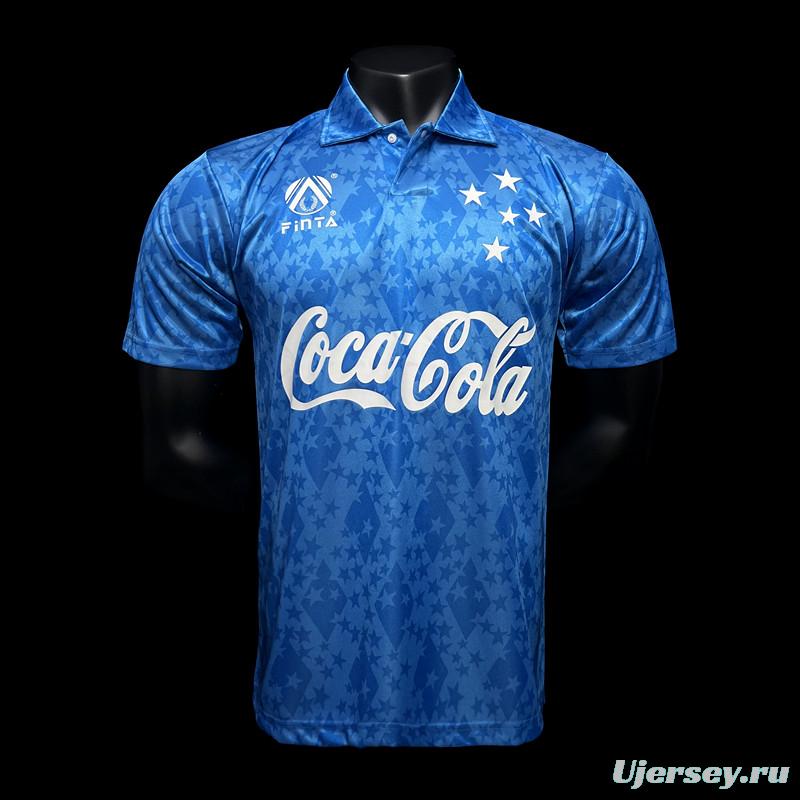 Retro 93/94 Cruzeiro Home Jersey