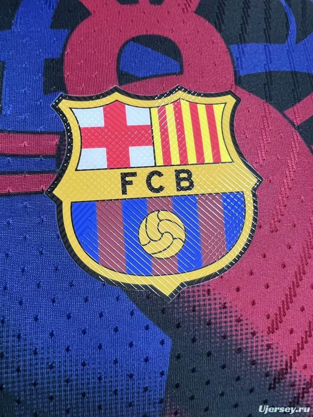 Player Version 23/24 Barcelona Patta Special Edition Pre-Match Jersey